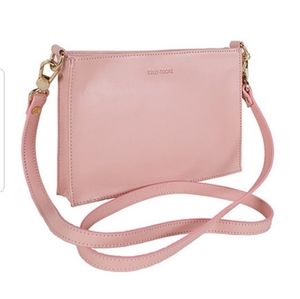 KELLY TOOKE BLUSH CROSSBODY CLUTCH